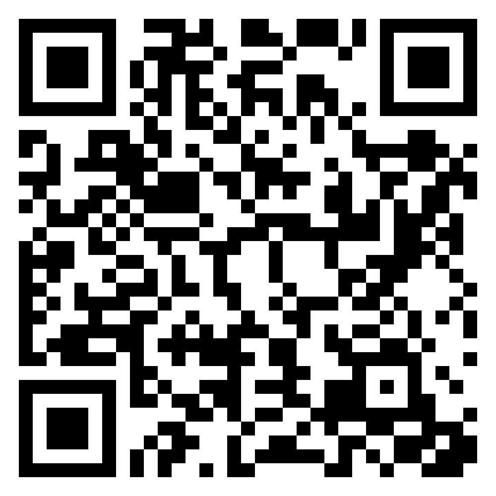 Zu sehen ist der QR-Code zur Anmeldung zur Sportkonferenz am 21.01.2025